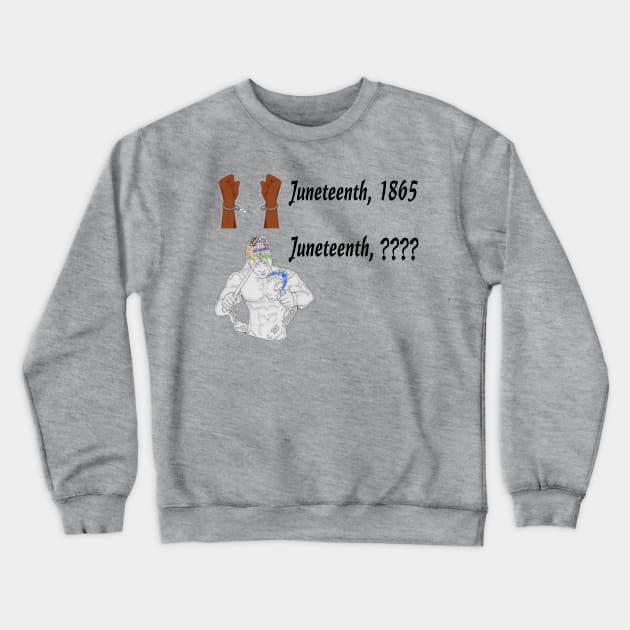 Juneteenth???? Crewneck Sweatshirt by SubversiveWare